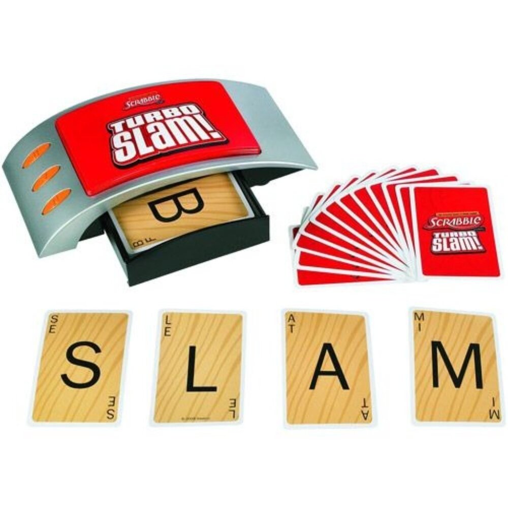 Scrabble Turbo Slam Card Game by Hasbro Inc